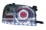 专用于日产帕拉丁汽车大灯总成改装双光透镜天使眼氙气灯日行灯