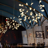 皇妻后现代吊灯简约设计师客厅吊灯led创意个性萤火虫树枝吊灯