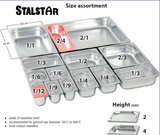 欧洲STASTAR不锈钢份数盘加厚盛菜盆自助餐盘沙拉盆饭菜方盆包邮