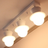 韩式灯具地中海现代简约创意LED衣帽间小吸顶灯走廊过道餐厅
