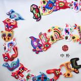 传统玩具民间文化纯手工12生肖宝宝礼物布艺挂件家居装饰礼品工艺