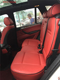 宝马X6 X5 X4 X3 X1 GT包真皮座椅套 温州汽车包真皮 改红色内饰