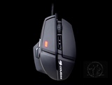 [ST]COUGAR/骨伽 600M高端激光有线电竞游戏专用鼠标 黑色橘色