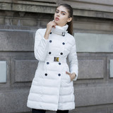 2015冬季新A家高端大牌女式中长款羽绒棉衣棉服韩国修身女装外套