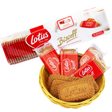 【天猫超市】比利时进口零食 LOTUS和情焦糖饼干312.5g 进口饼干