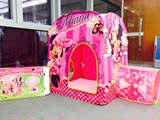 迪士尼米妮儿童帐篷海洋球池 游戏屋室内便携折叠婴儿宝宝玩具屋