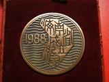 1988年海南建省纪念大铜章（直径50MM）中华龙图案