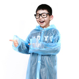 加厚一次性雨披户外徒步登山旅游用品漂流防水超轻pvc儿童款雨衣