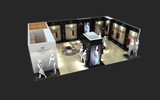 商场柜台设计 银泰VS专柜效果图+CAD施工图
