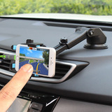 汽车多功能创意车用吸盘式仪表台中控苹果导航出风口车载手机支架