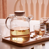 大容量玻璃花茶壶 加厚耐高温过滤嘴玻璃壶 可加热煮茶壶泡茶茶具