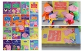 原版英文 粉红猪小妹Peppa Pig 贴纸活动书sticker book 配玩偶