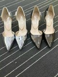 美丽角色MLJS女鞋正品2016春款细高跟罗马中空链子镜面单鞋A69-2