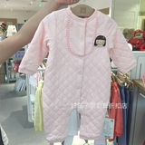 好孩子童装专柜代购 2016新款秋装粉红连身衣BW16321143