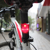 SFD山地车自行车USB死飞LED充电尾灯学生骑行装备安全钻石警示灯