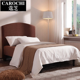 床北欧风格床北欧布艺床可拆洗实木床1.5m床特价单人床成人1.2米