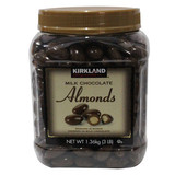 Kirkland/柯可蓝 杏仁夹心牛奶巧克力豆 1.36kg 美国进口