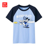 童装/男童 (UT) Mickey Plays 印花T恤 169830 优衣库UNIQLO