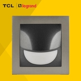 TCL-罗格朗 逸享系列 锻沙金黑色壁脚灯/夜灯/地脚灯小夜灯LED