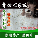 2015新大米上市!崇明特产蟹塘米蟹田米有机五常稻花香米