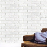 韩国复古砖纹墙纸卧室厨房餐厅防水墙贴电视沙发背景装饰自粘壁纸