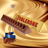 瑞士进口巧克力 Toblerone瑞士三角牛奶巧克力含蜂蜜奶油杏仁50g