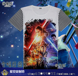 夏季新款热卖男女款情侣Star Wars星球大战乔治 卢卡斯 欧美T恤