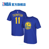 NBA 勇士队汤普森 篮球运动T恤男 圆领休闲短袖GT WLTFK086