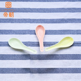 陶瓷勺子纯彩色釉小汤勺甜品勺韩式家用粥勺创意简约汤匙调羹