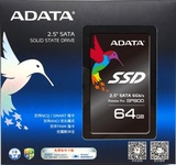 AData/威刚 SP900-64G  2.5英寸 SATA-3固态硬盘 (ASP900S7-64GM)