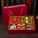 抽屉式高档喜糖盒子成品含糖果中式创意婚礼盒纸盒礼包费力罗好时