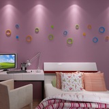圆形3D立体亚克力墙贴墙上墙面装饰品儿童客厅卧室背景墙家居贴画