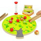 特宝儿  小果实夹夹乐儿童早教益智亲子互动桌游1-3-5岁智力玩具