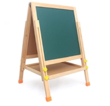 儿童双面可升降画板彩色木制涂画板画架套装 画板 儿童 磁性素描