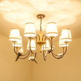设计经典白鸽吊灯美式乡村北欧地中海复古新款客厅卧室餐厅小鸟灯