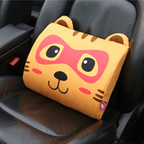 卡里努努原创可爱猫咪记忆棉汽车腰靠 卡通汽车内饰靠垫靠枕
