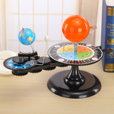 科普三球仪LED灯光日地月地球仪运行仪地理教学仪器创意 生日礼物