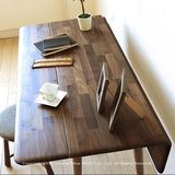 实木折叠桌白橡木可折叠式长方形餐桌简约木质家用小户型日式北欧