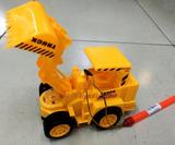 车新款中秋节儿童玩具灯笼万向手提工程车挖土机发光发声自由旋转