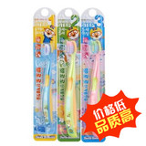 韩国正品儿童牙刷宝露露儿童牙刷2段3到5宝宝用卡通儿童牙刷软毛