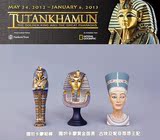 正版 古埃及法老图坦卡蒙/妮菲蒂蒂王妃 半身像模型人偶摆件