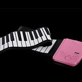c88键手卷钢琴加厚专业版智能便携式软硅胶钢琴键盘带外音折您