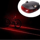 自行车圆型激光尾灯 山地车安全警示灯装备 自行车灯 自行车装备