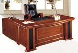 办公家具 现代时尚实木贴皮油漆办公桌老板桌大班台 特价包邮