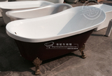 特价欧式亚克力独立式双层保温白色/彩色贵妃浴缸1.5米1.6米1.8米