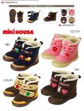 日本代购 直邮 mikihouse 专柜爆款雪地靴 冬款加绒棉鞋 13-16cm