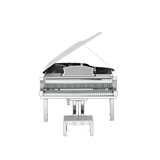 乐器钢琴拼图 3D金属不锈钢拼装模型DIY手工创意礼品桌面摆件包邮