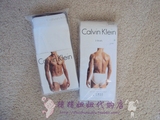 美国代购国内现货 CK Calvin Klein男士中腰修身三角内裤 3条装