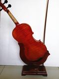 高档实木制小提琴琴架底座支架琴托全手工展示架做工精细可插弓杆