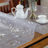 透明pvc桌布防水防烫 长方形塑料茶几桌布桌垫软玻璃正方形餐桌垫